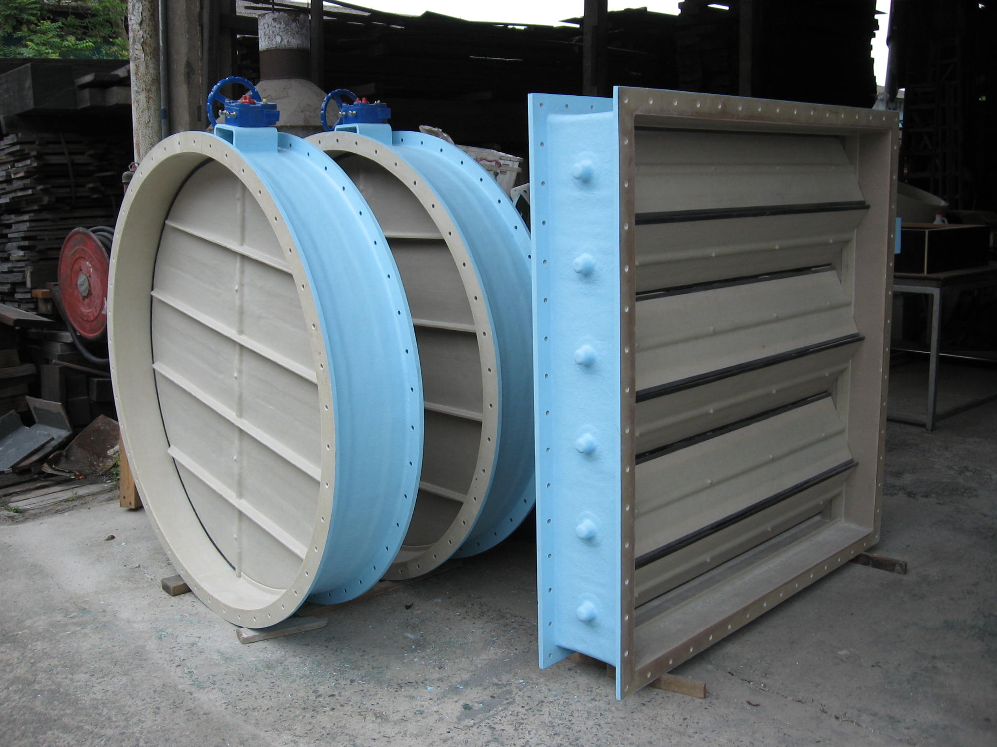 FRP Multi Blade Damper & Single Blade Damper